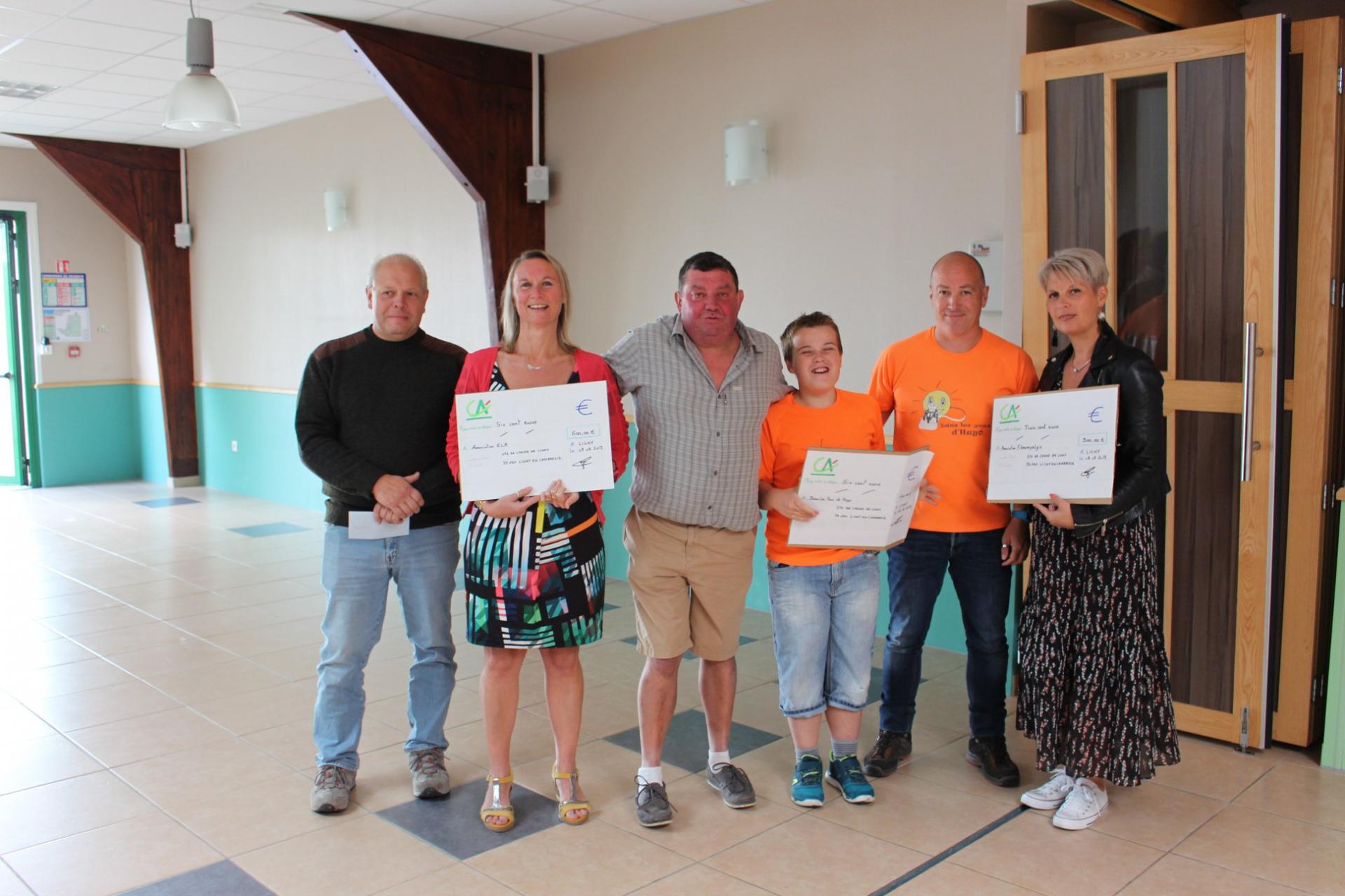 REMISE DE CHEQUE PAR LES LEUS EN COULEURS 2019-