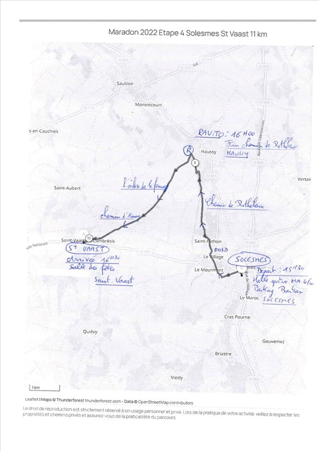 Maradon 2022 parcours n 4