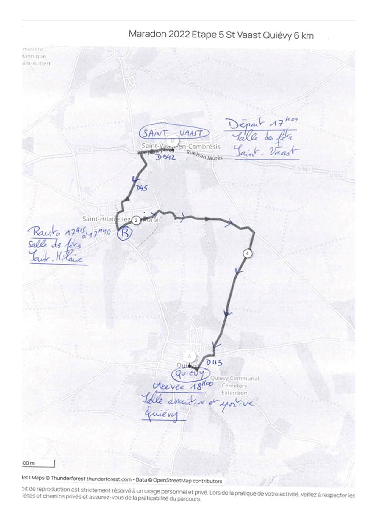 Maradon 2022 parcours n 5